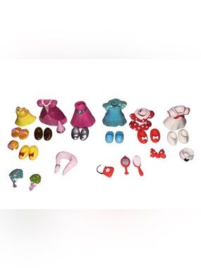 Minnie Mouse clothing and accessories Polly pocket set
